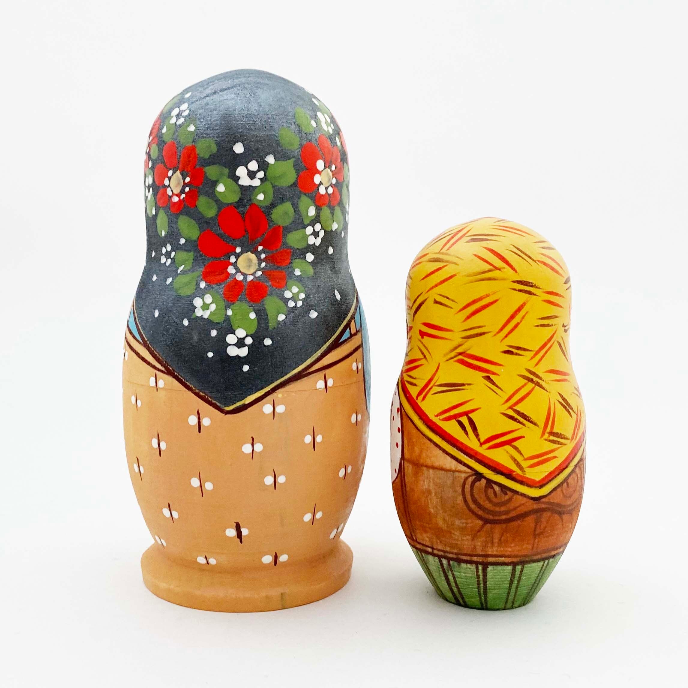 こけし抱っこマトリョーシカ（3個組）ボトル型 | KOKESHKA