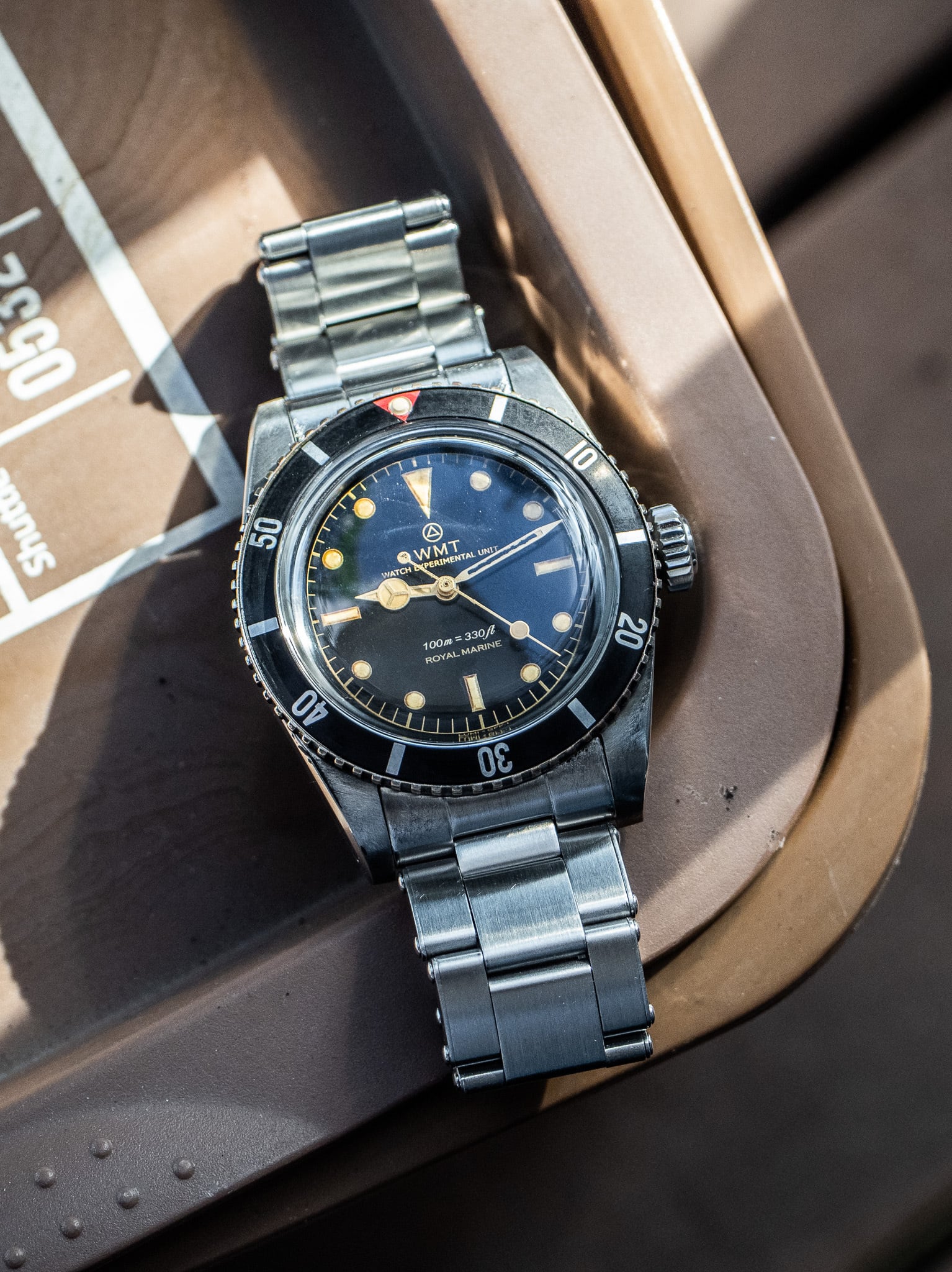 WMT Sea Diver MI6-010C / All Aged With Brass Bezel / Heavy Aged