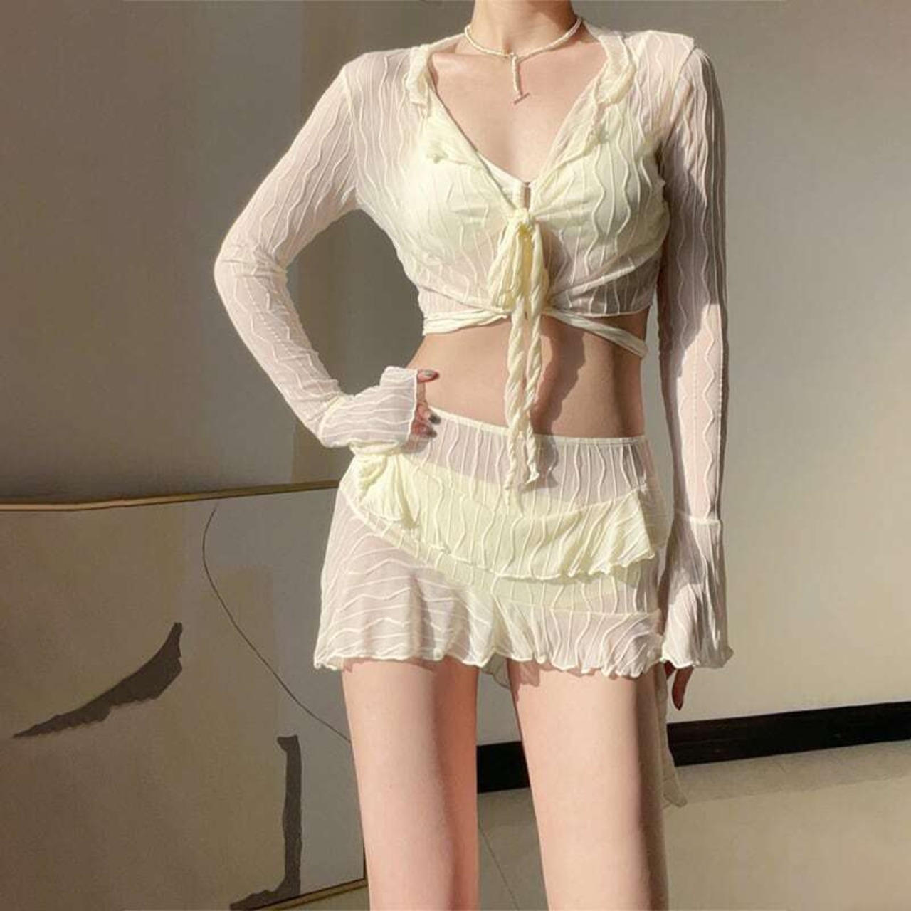 Dreamレースセパレート水着 4点セット