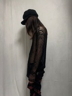 "666"ロクロクロク Mesh Cardigan