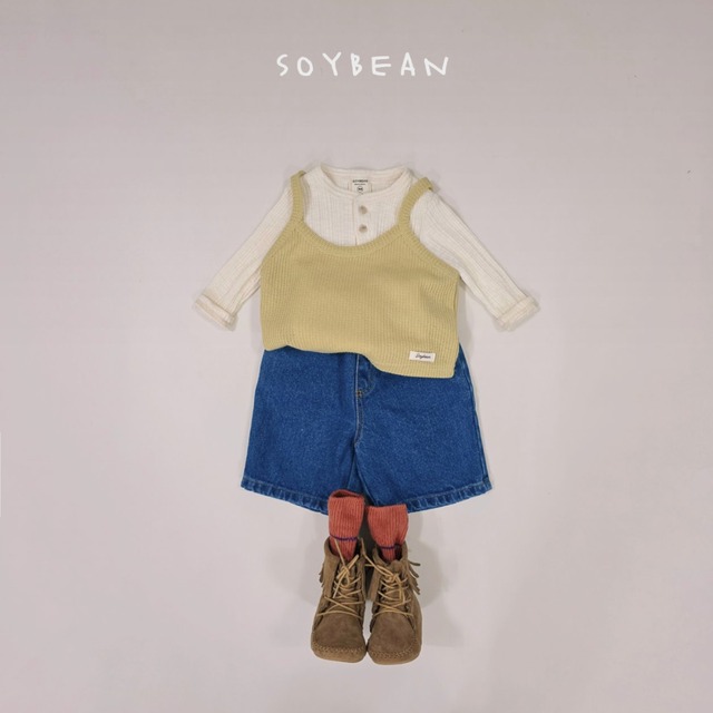 《送料無料》予約:バミューダデニム【soybean】