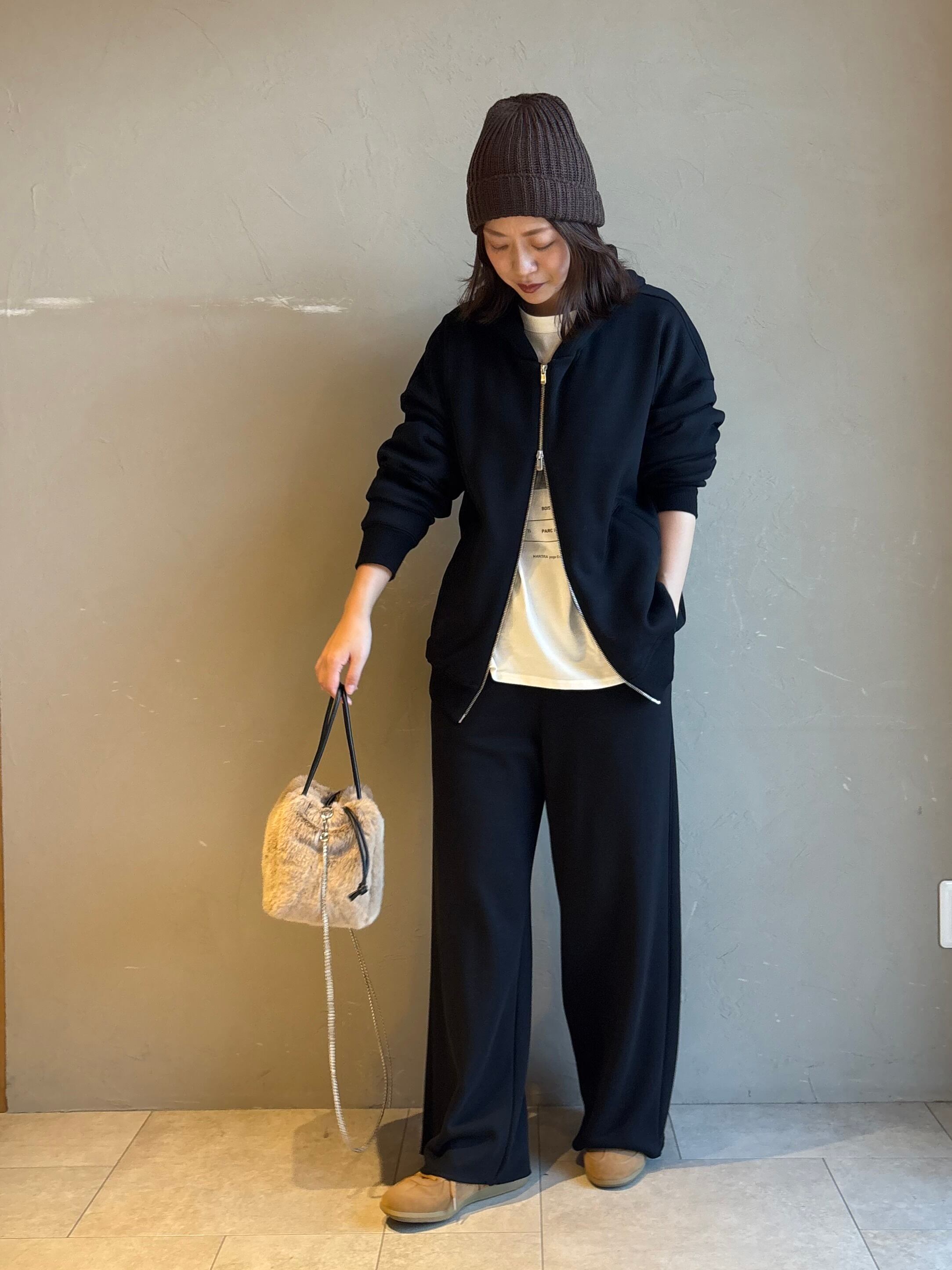 美品 cafune: カフネ / シアージップパーカー SALE [30%OFF] cafune (カフネ) パーカー フード ジップアップ シアー