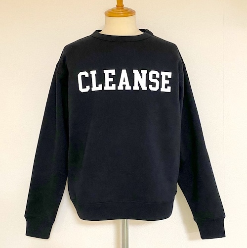 Print Logo Sweat Shirts Black