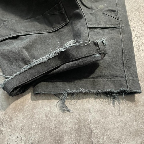 ブラック カーゴパンツ Carhartt EB281 BLK 34×34 詳細写真5