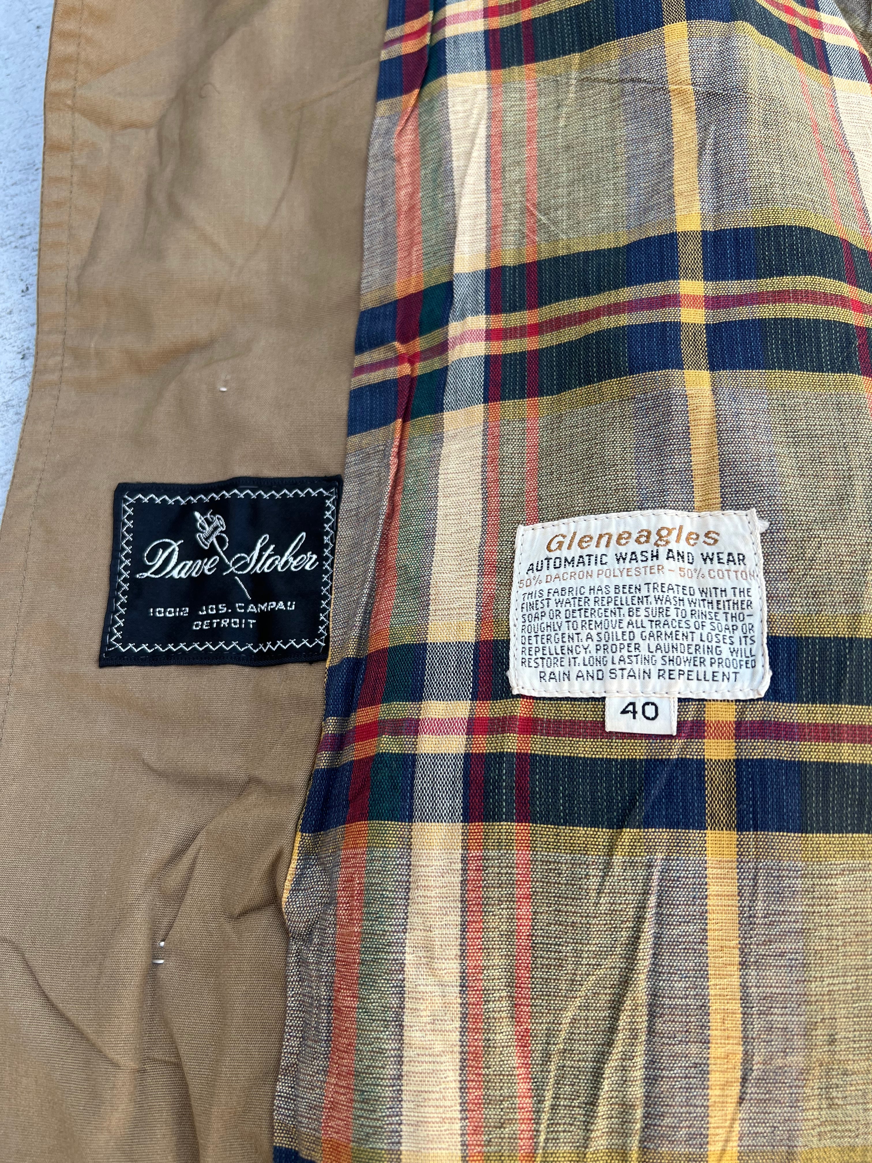 60's Gleneagles ステンカラーコート | Old Chuck