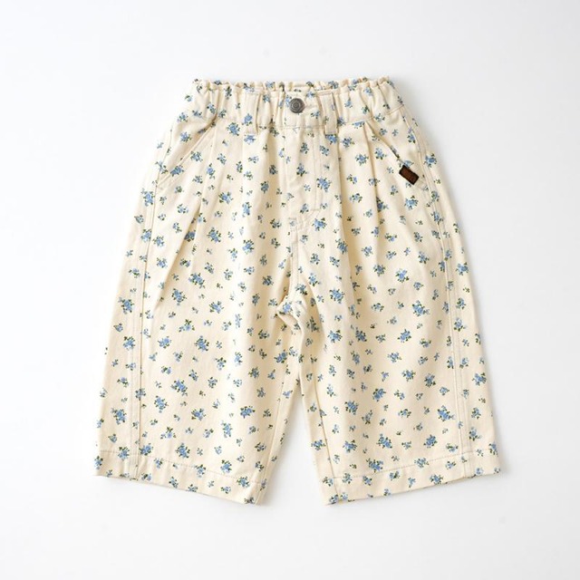 【即納】デニムワイドパンツ［80cm〜140cm］