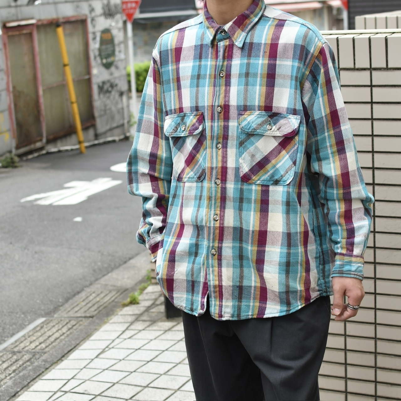 DAKOTA cotton flannel shirt