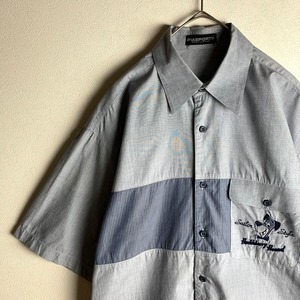 ~"half sleeve shirt" animal embroidery design~