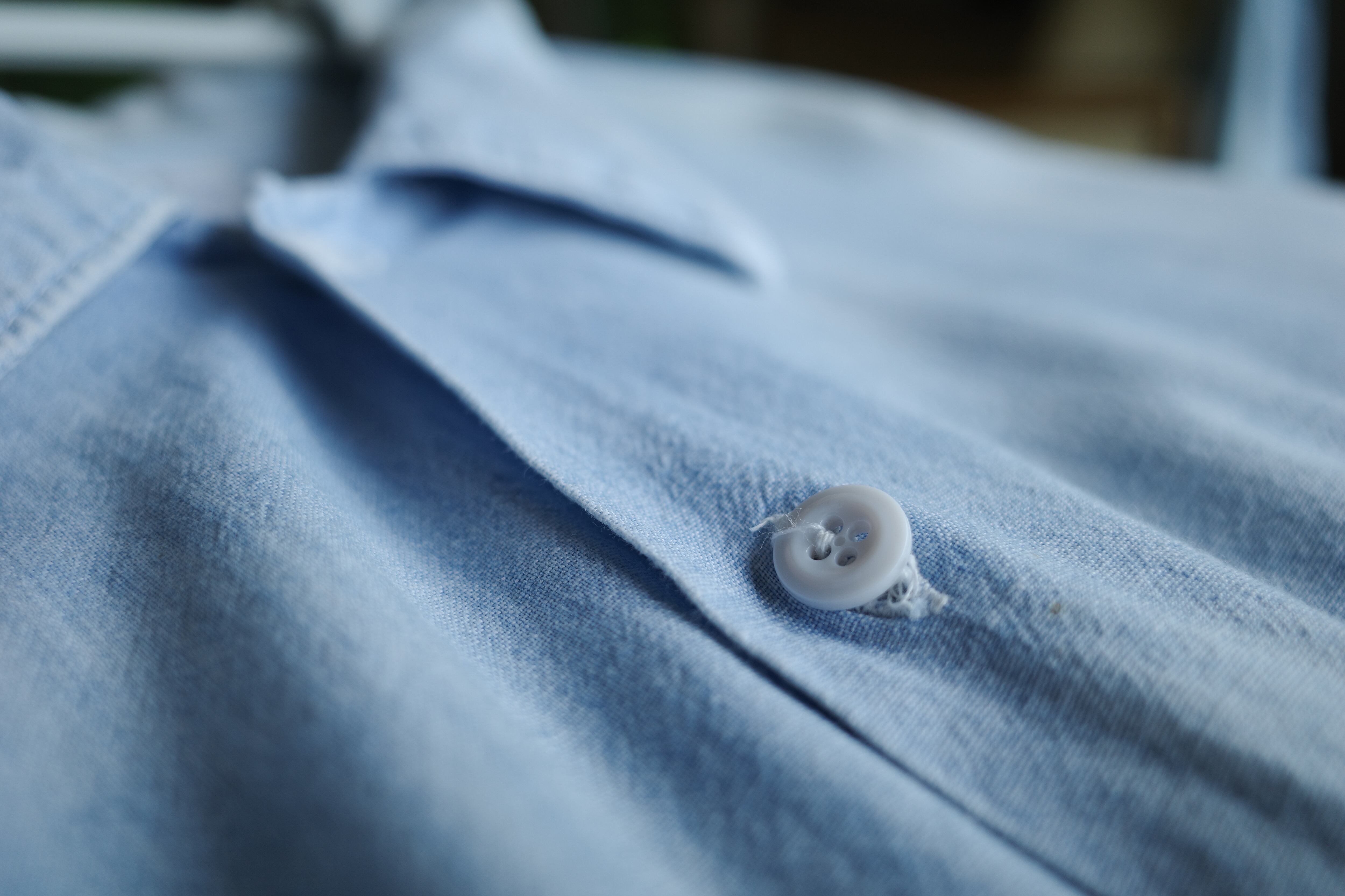 希少】70s Lee special vintage chambray shirt big size made in USA