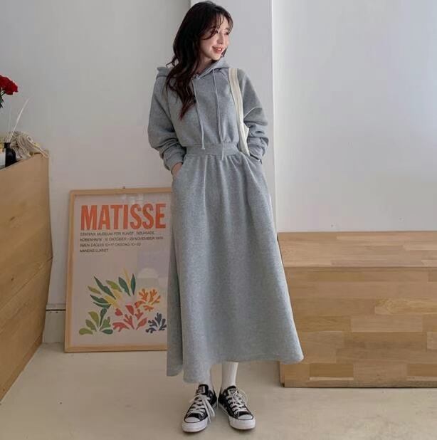 パーカーワンピース　AJ22263-6818