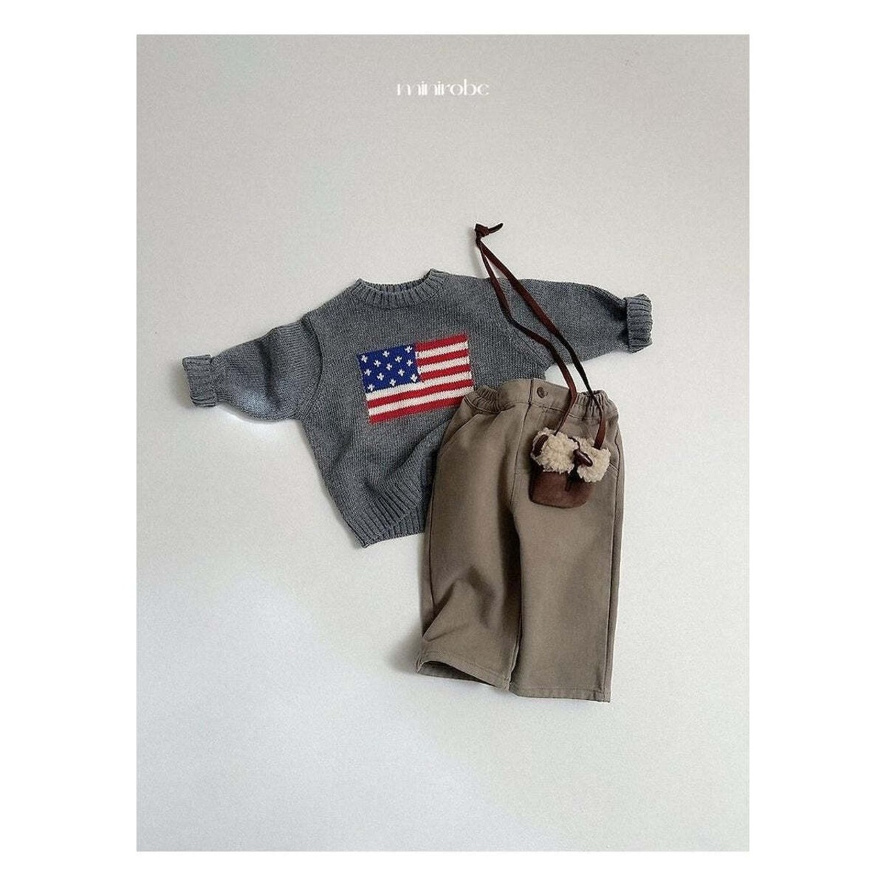 【取寄】minirobe ムスタングミニバッグ FREE|冬服|韓国子供服