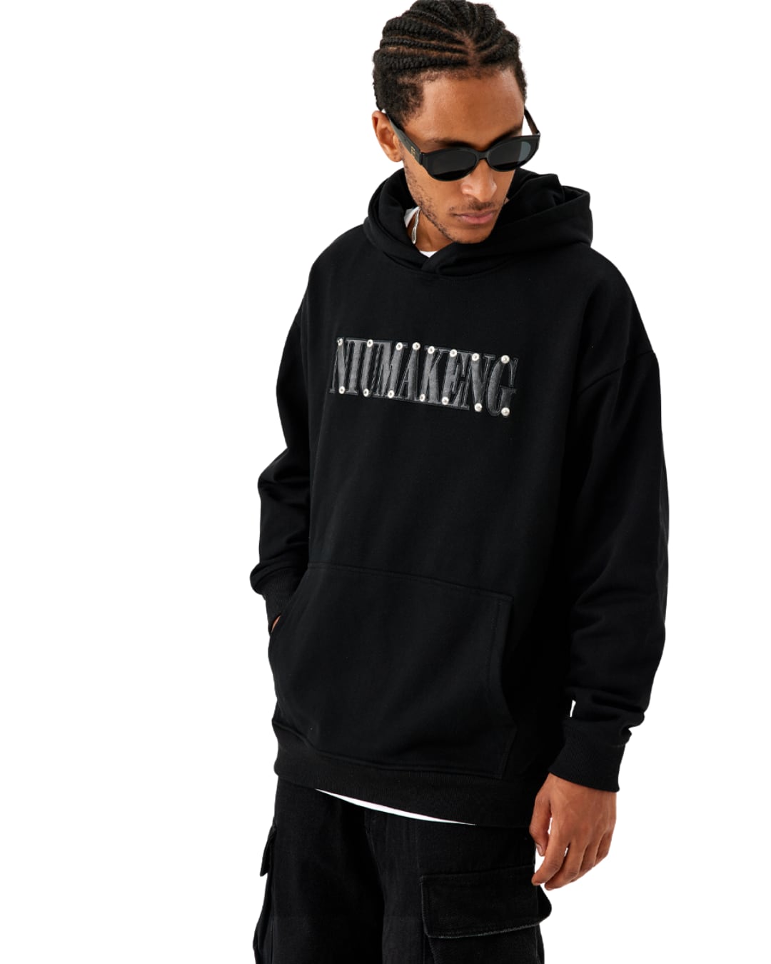 【お急ぎ発送】レザーディティールパーカー(PK00032)