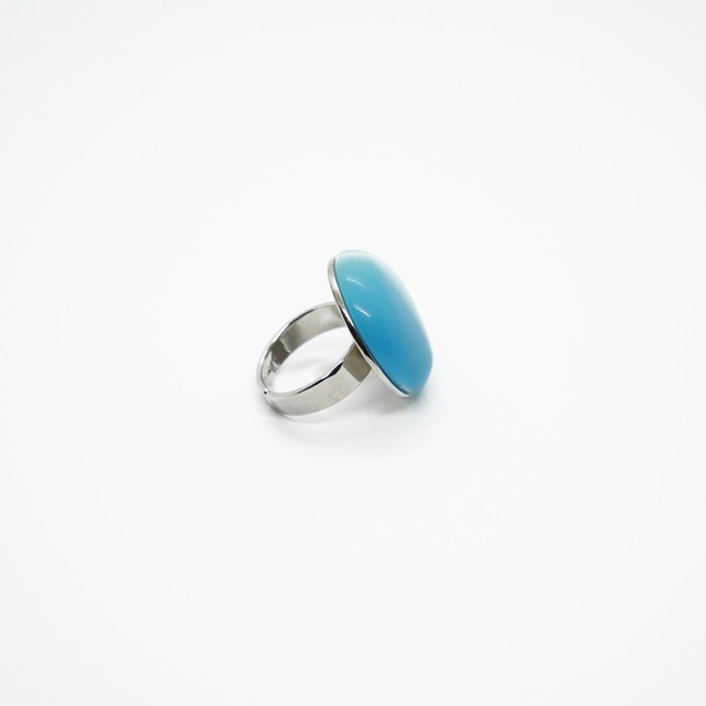 Blue Ring｜Light Blue x Silver