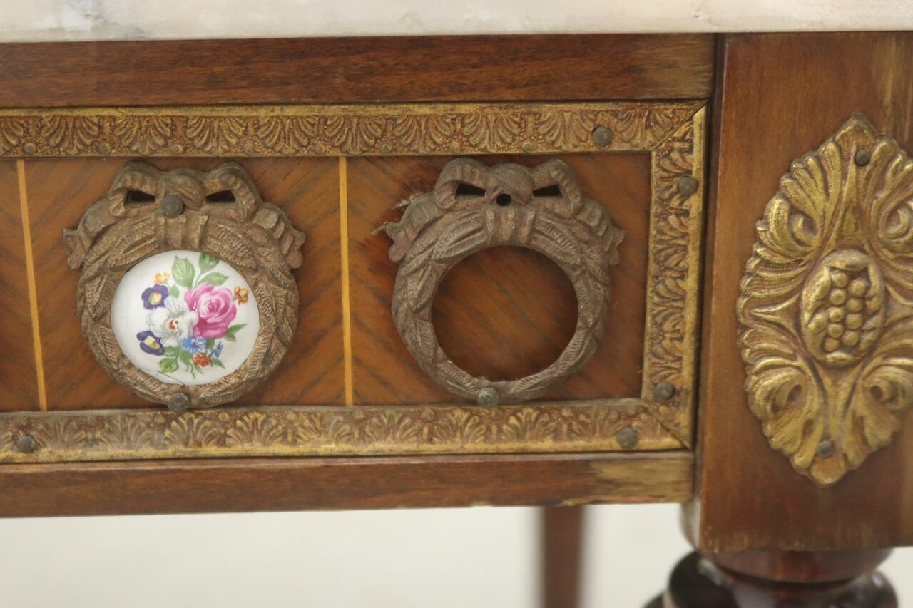 つき☆管158☆イタリア製☆アンティーク☆大理石☆花台☆コンソール 管158☆イタリア製☆アンティーク☆大理石☆花台☆コンソール