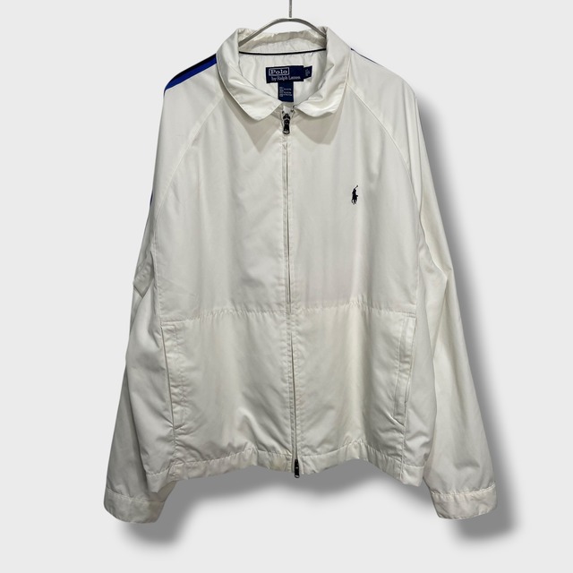 Ralph Lauren ラルフローレン ナイロンスウィングトップ 袖ライン L