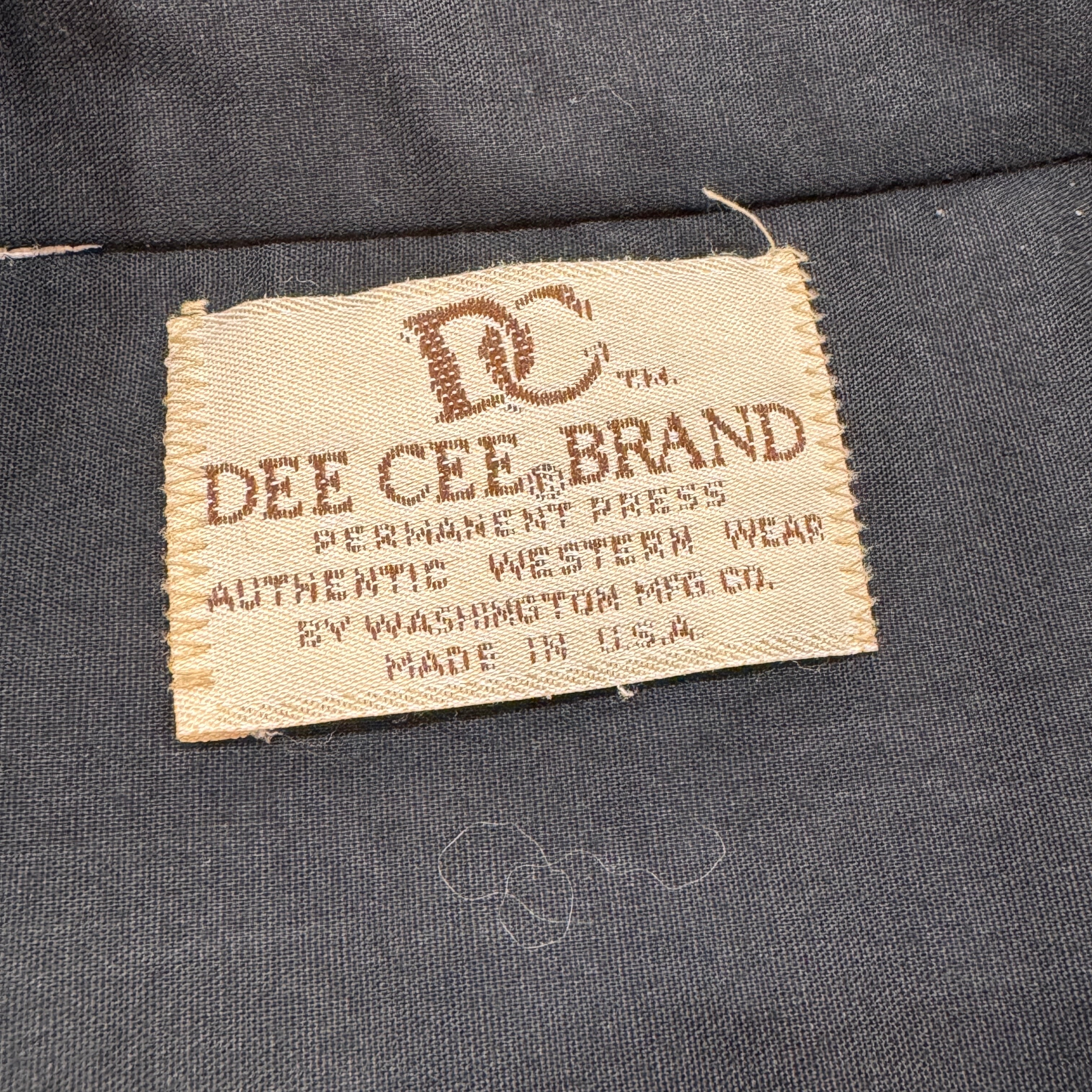 1970~80'S DEE CEE BLACK WESTERN | safarionline