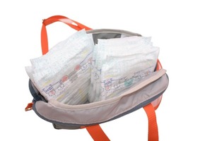 [バイオパッカー] 制菌 CORDURA ショルダーポーチ ショルダーバッグ 斜めがけ 肩がけ (ラベンダー) 工房 手作り 日本製 エコパッケージ MX-0036-300