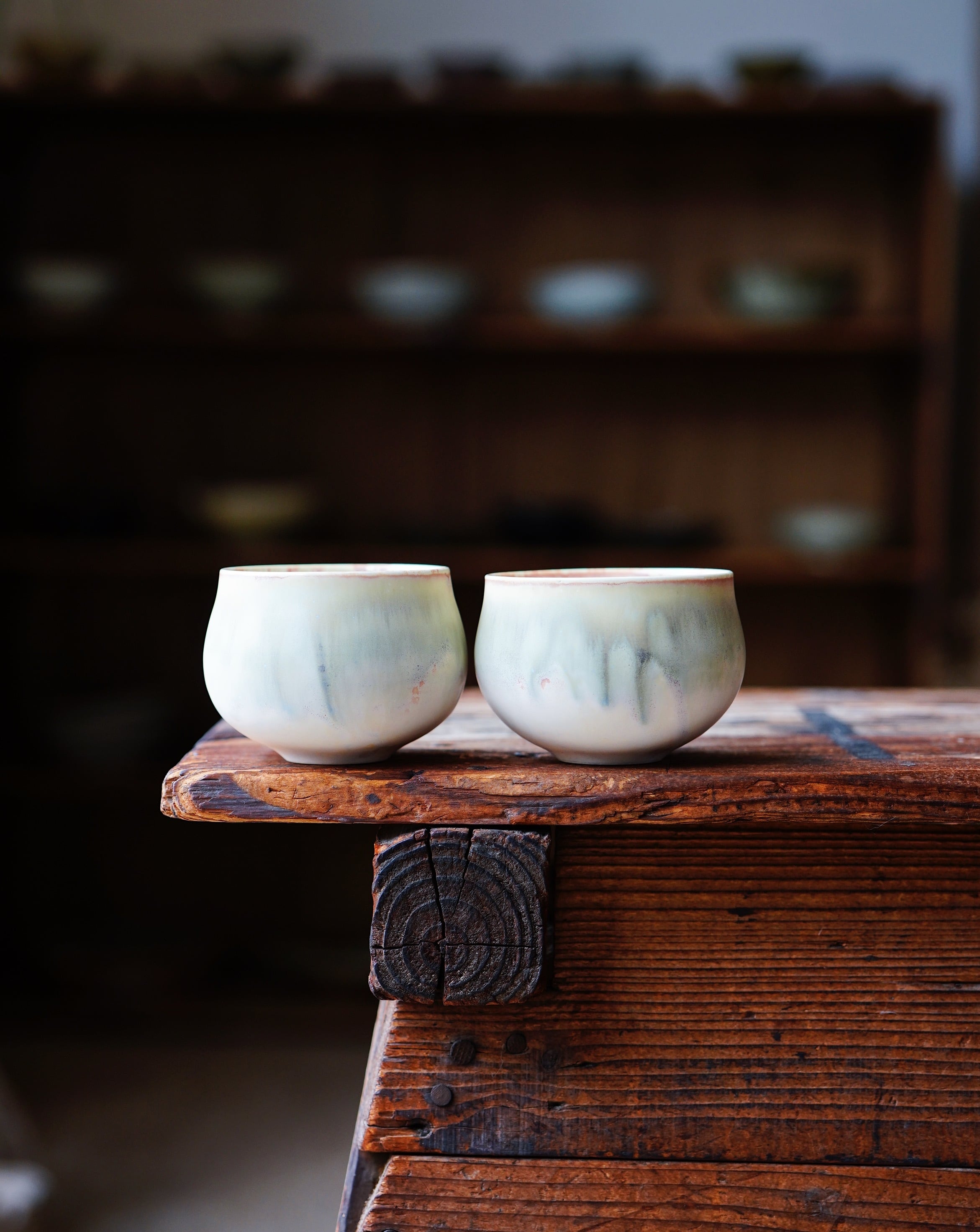 ぐい呑 -GREEN- / 安藤夕紀子