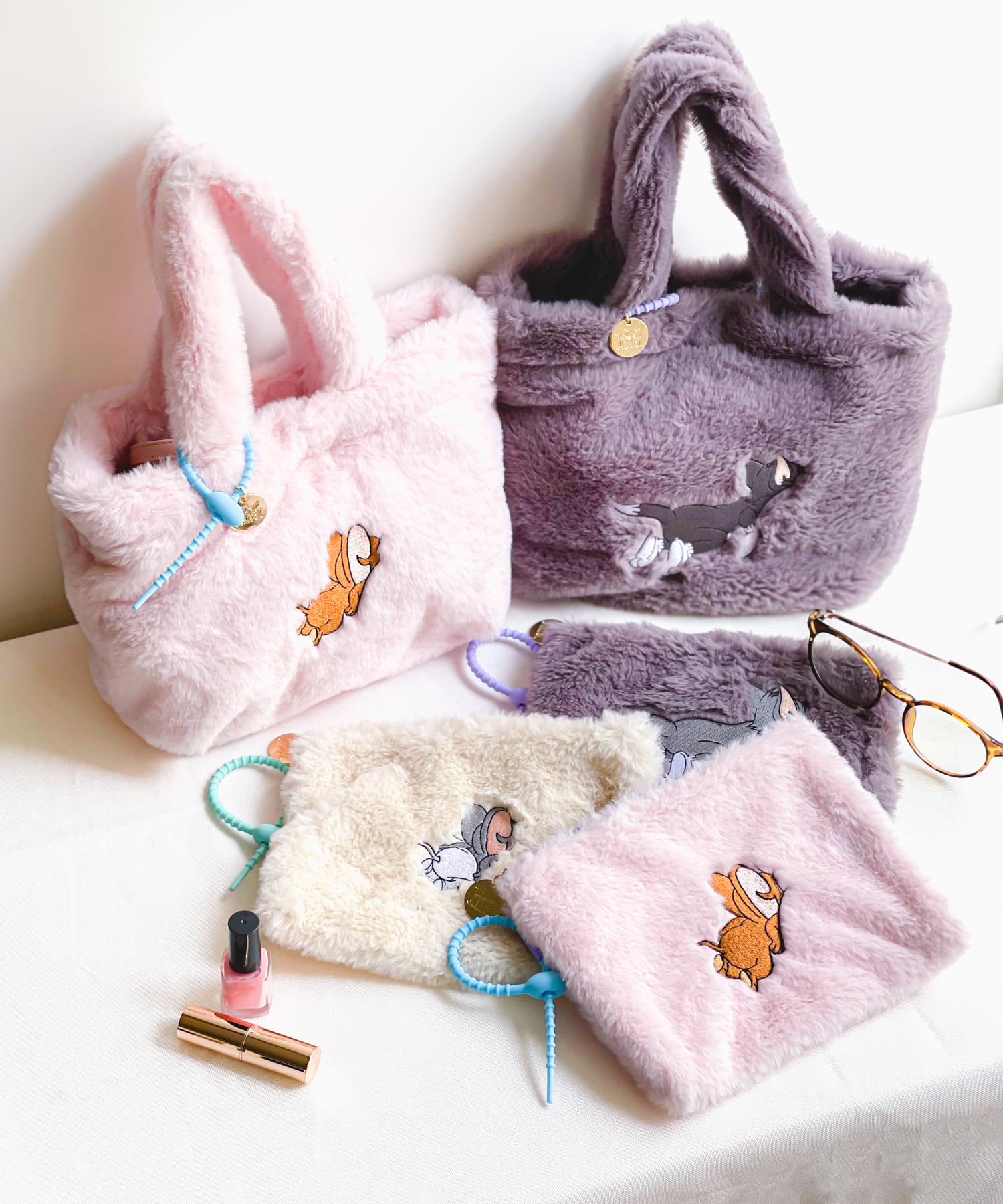 F258097_TOM and JERRY×Flapper ファーポーチ | Flapper