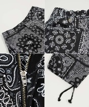 ◆カモフラ / ペイズリー ワイドカーゴパンツ◆ta-700-12pl