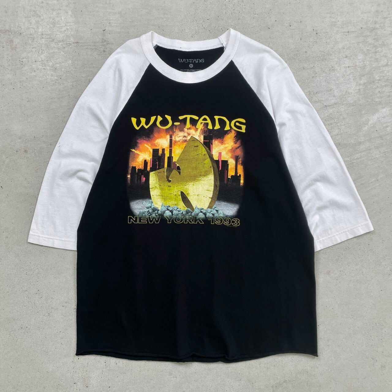 XL 90s USA製 ウータンクラン ビンテージスウェット バンドTシャツ