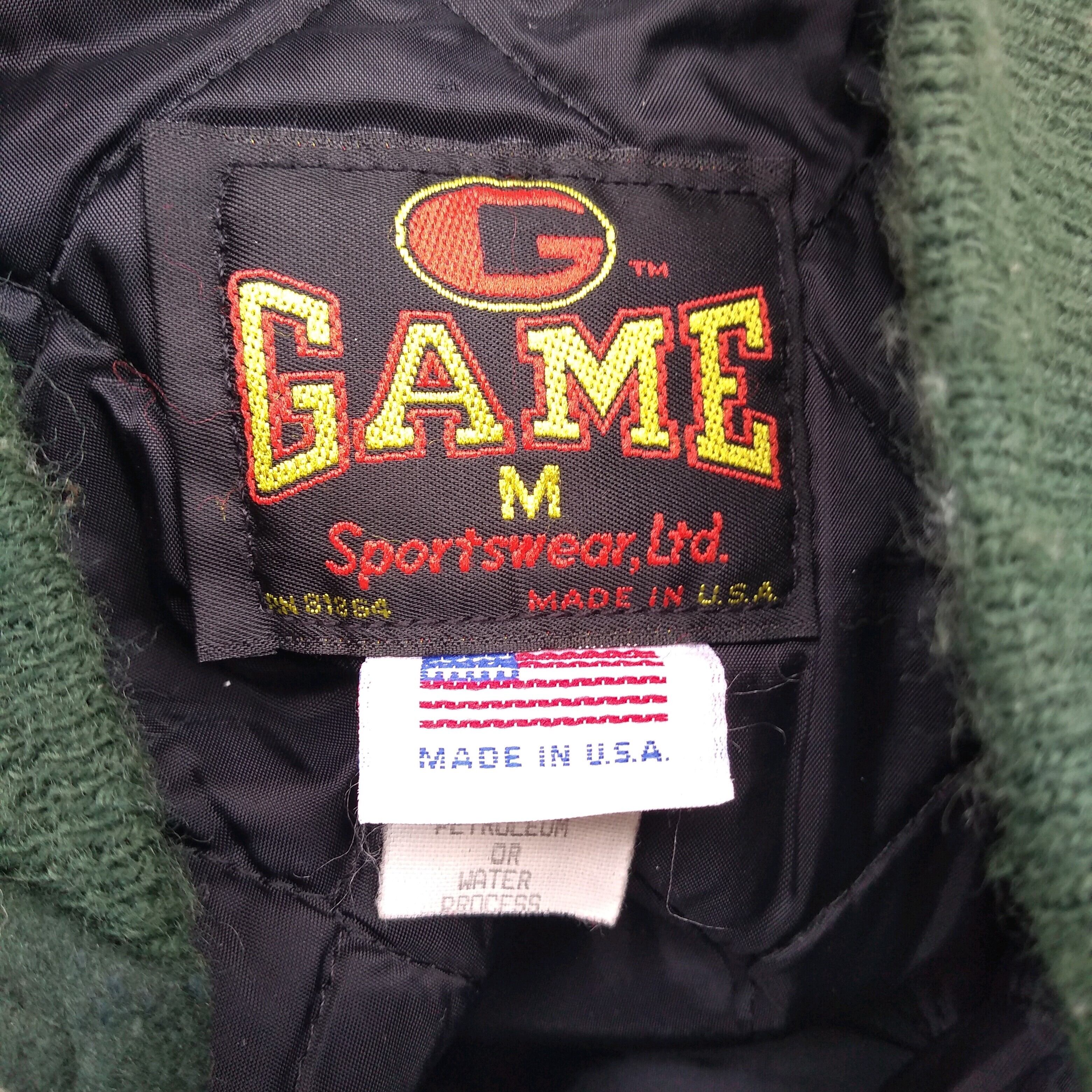 希少90s game sports wear ブルゾン made in USA