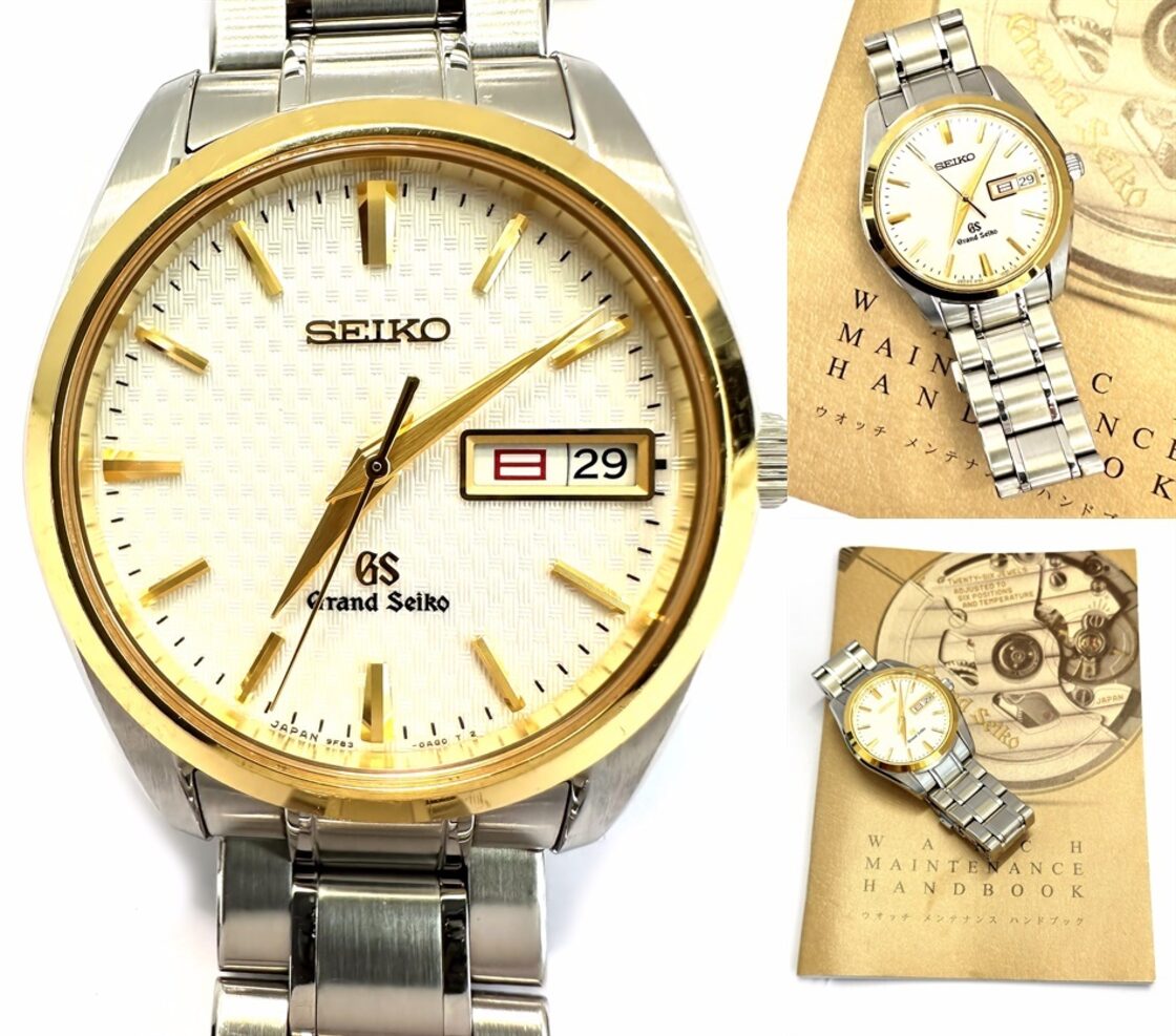 GRAND SEIKO グランドセイコー GS SBGT038 K18 金無垢ベゼル アラビア 