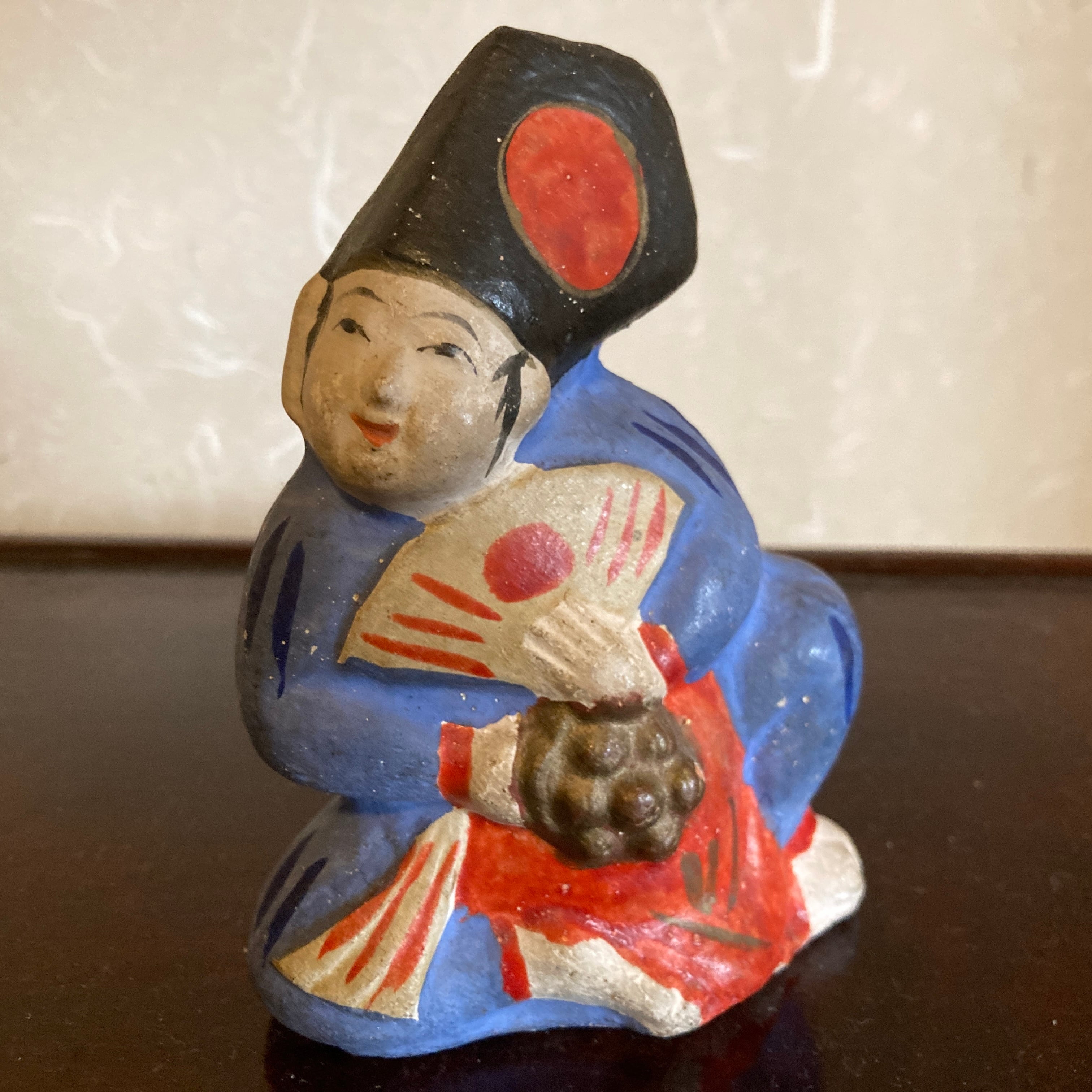 三番叟　置物　伝統鉱物 三番叟 置物 伝統鉱物