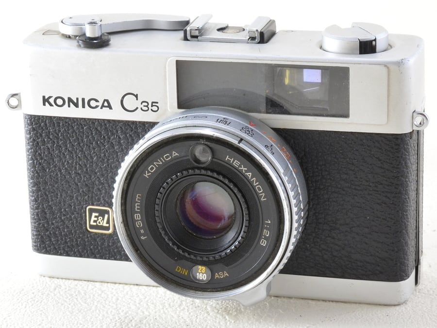 Konica C35 E&L / Hexanon 38mm F2.8 整備済 コニカ（19782