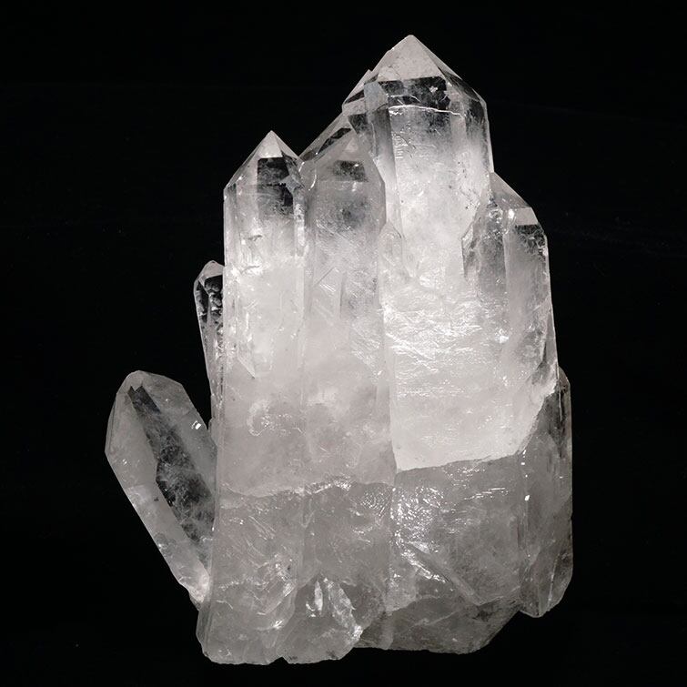 水晶 クラスター 水晶 原石 カテドラルライブラリー アーカンソー産 一点物282-148