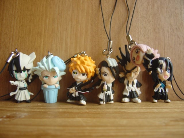 ブリーチ SOUL RINGSWING BLEACH ソウルスイング ○Efr17BZ ブリーチスイングEX5 全6種 | フィギュアマニア - 各種