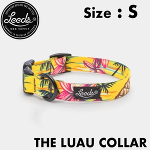 【送料無料】Leeds Dog Supply リーズドッグサプライ COLLAR 首輪 LUAU Sサイズ