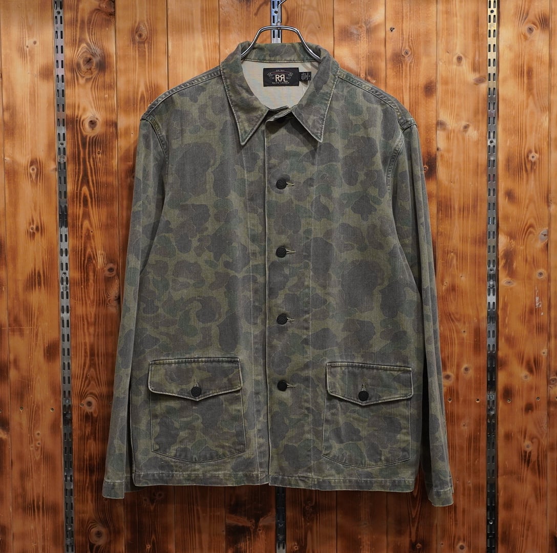 RRL ralphlauren 13スター ダックカモ ジャケット 迷彩 M/ラルフローレン