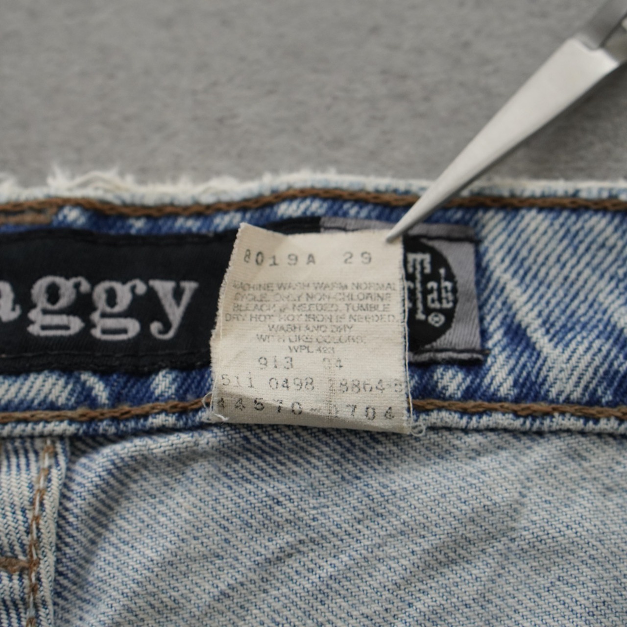 90s Levi's silverTab baggy denim pants "made in USA" [W38L30相当] 古着 - 14