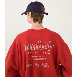 [MAINBOOTH] MNBTH Sweatshirt(CARROT) 正規品 韓国 ブランド トレーナー