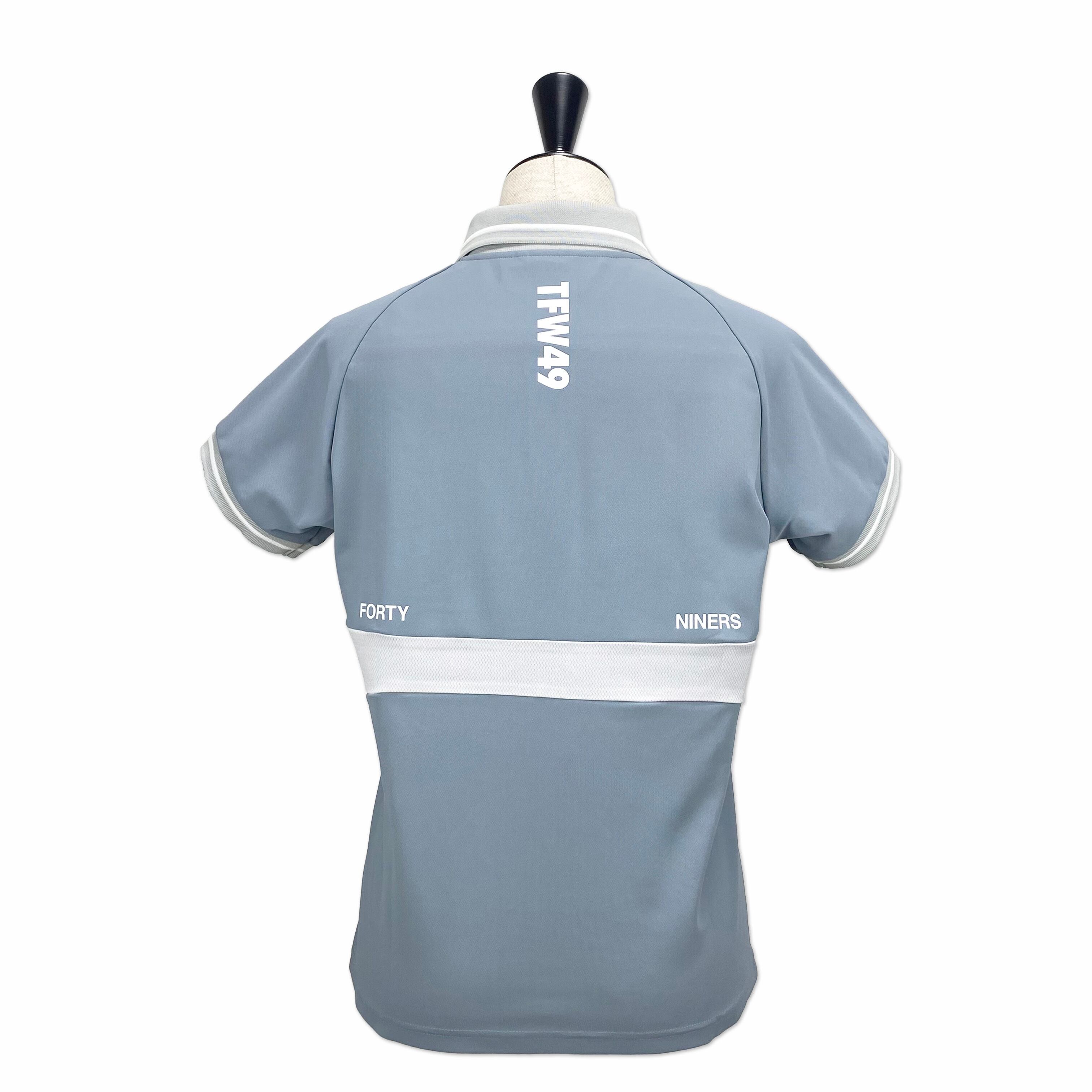 TFW49】《WOMEN'S》ROF LINE POLO（BLUEGREY） | Sandy GOLF