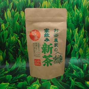 お茶農家の家飲み新茶（知覧）200g