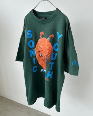 -Sonic Youth- Vintage 90s L Print T-Shirt made in USA