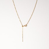 【ピンクアメシスト】トライアングル 14kgfネックレス