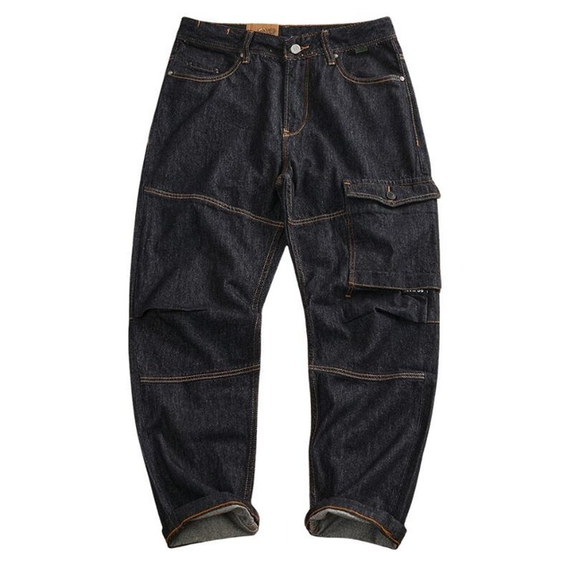 Denim cargo pants 21104