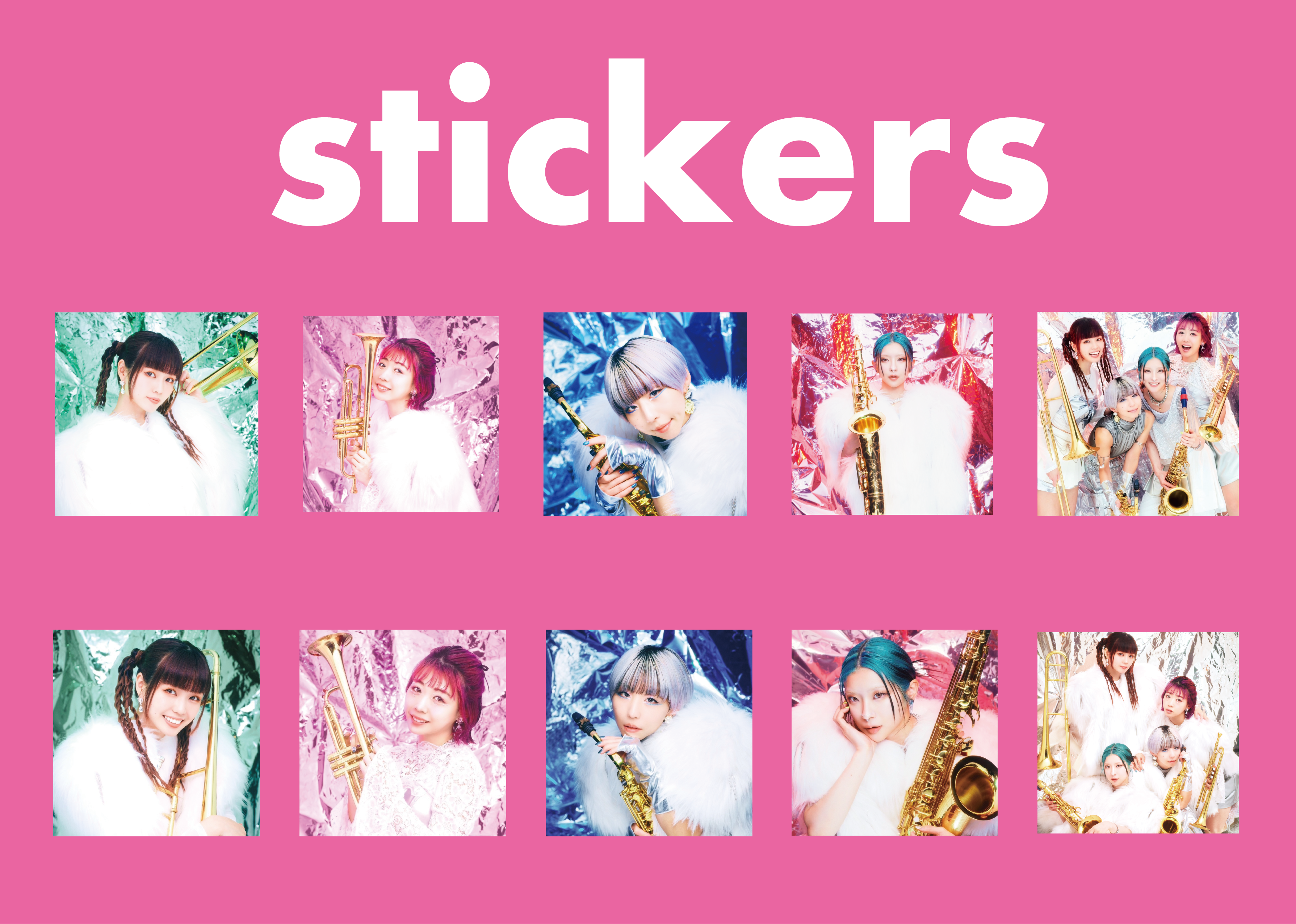 全国ポップアップストア ランダムステッカー MOSランダムステッカー | mosbrass