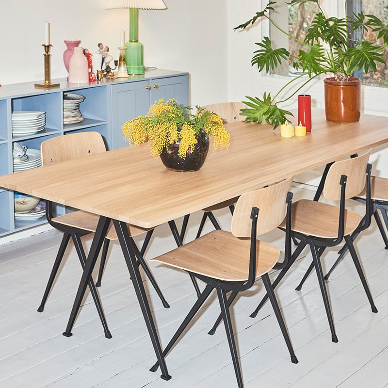 RESULT CHAIR Beige Frame / Oak Water Lacquer［ HAY ］ | REAL Style