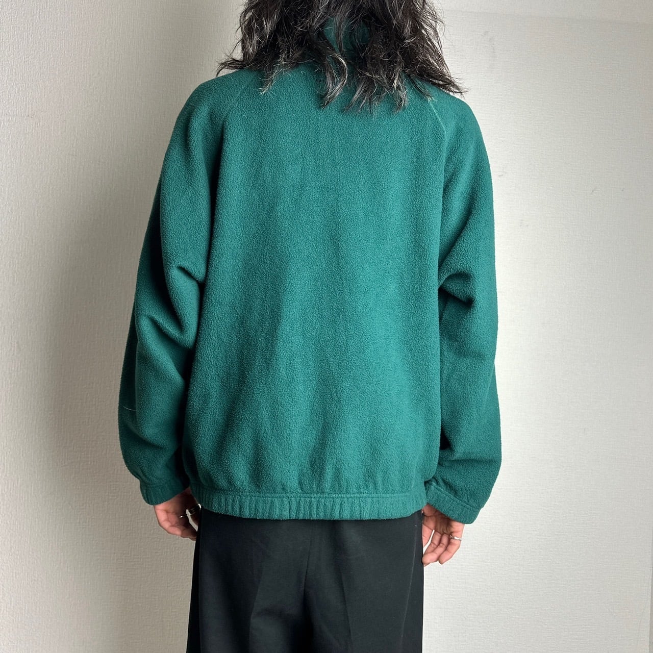 90's~ “UMBRO” Fleece Pullover SIZE XL アンブロ ハーフジップ 
