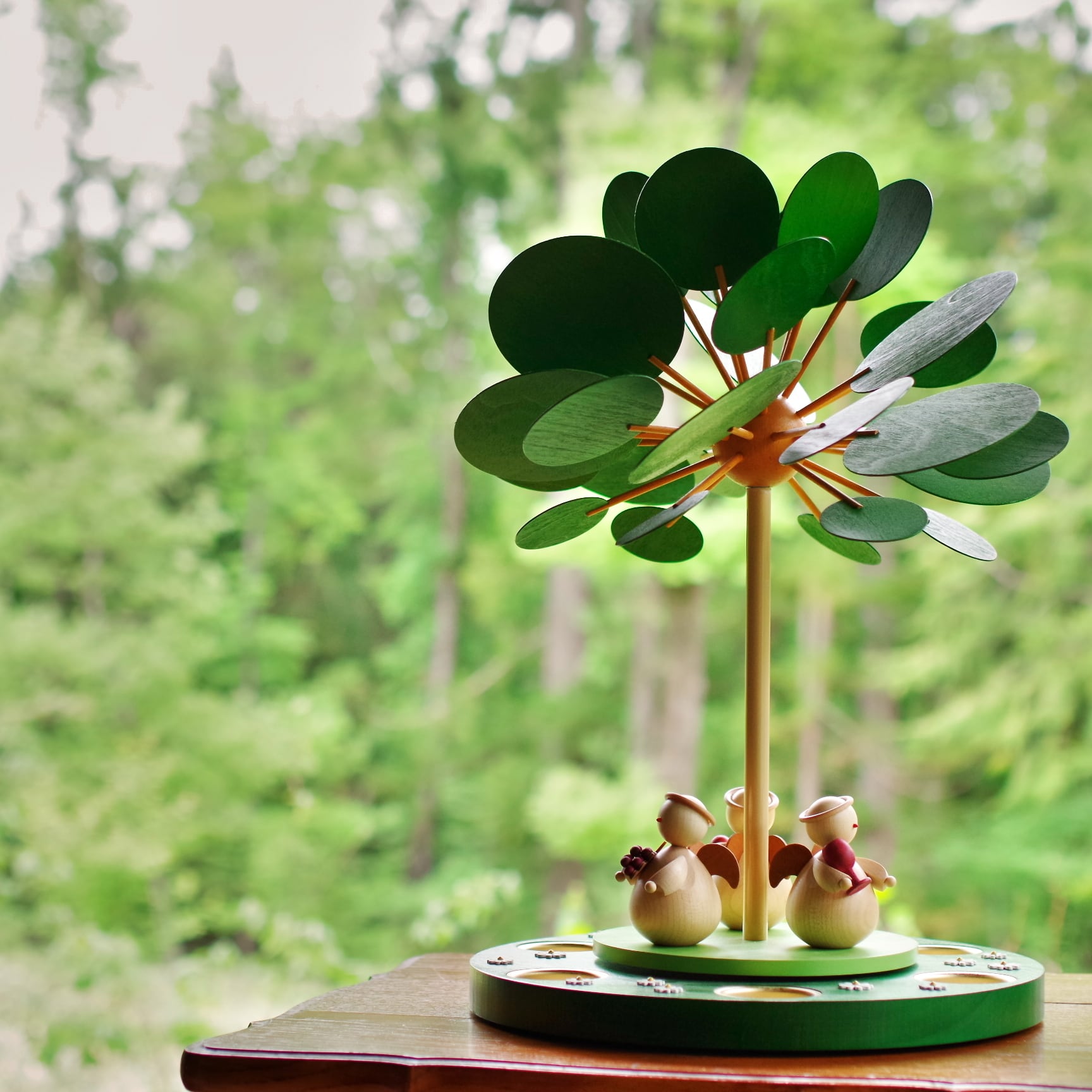 キャンドルピラミッド 春の木 | 木のおもちゃ専門店 おもちゃ箱