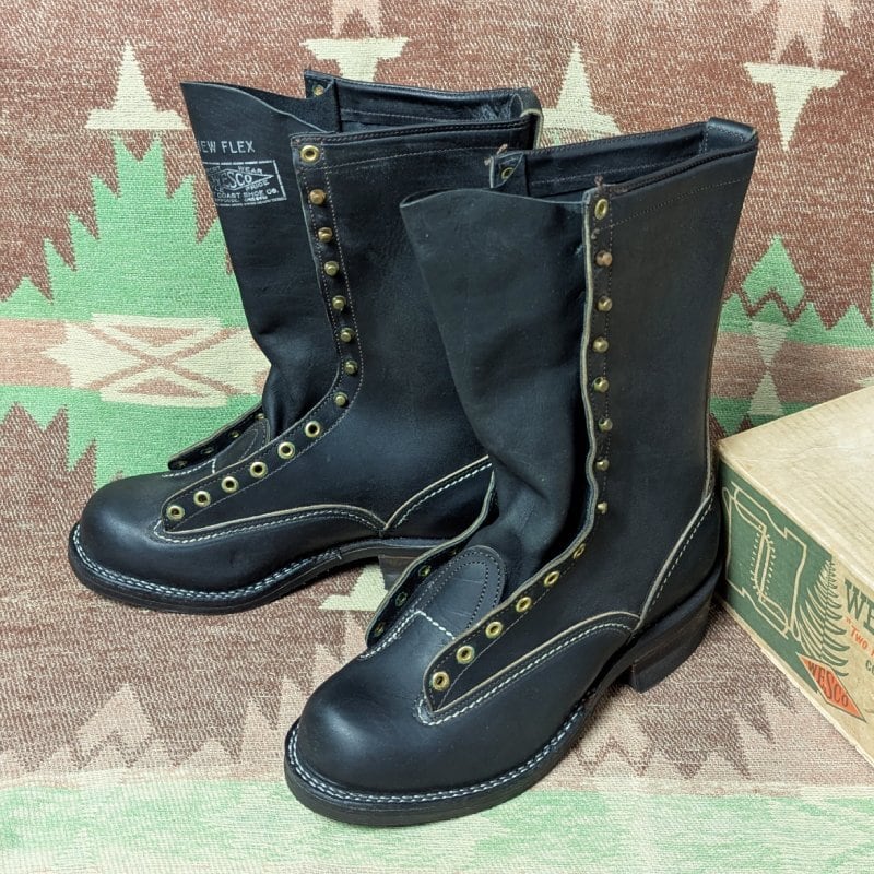50s U.S.Military Cap-Toe Combat Boots (8 D) | Wonder Wear