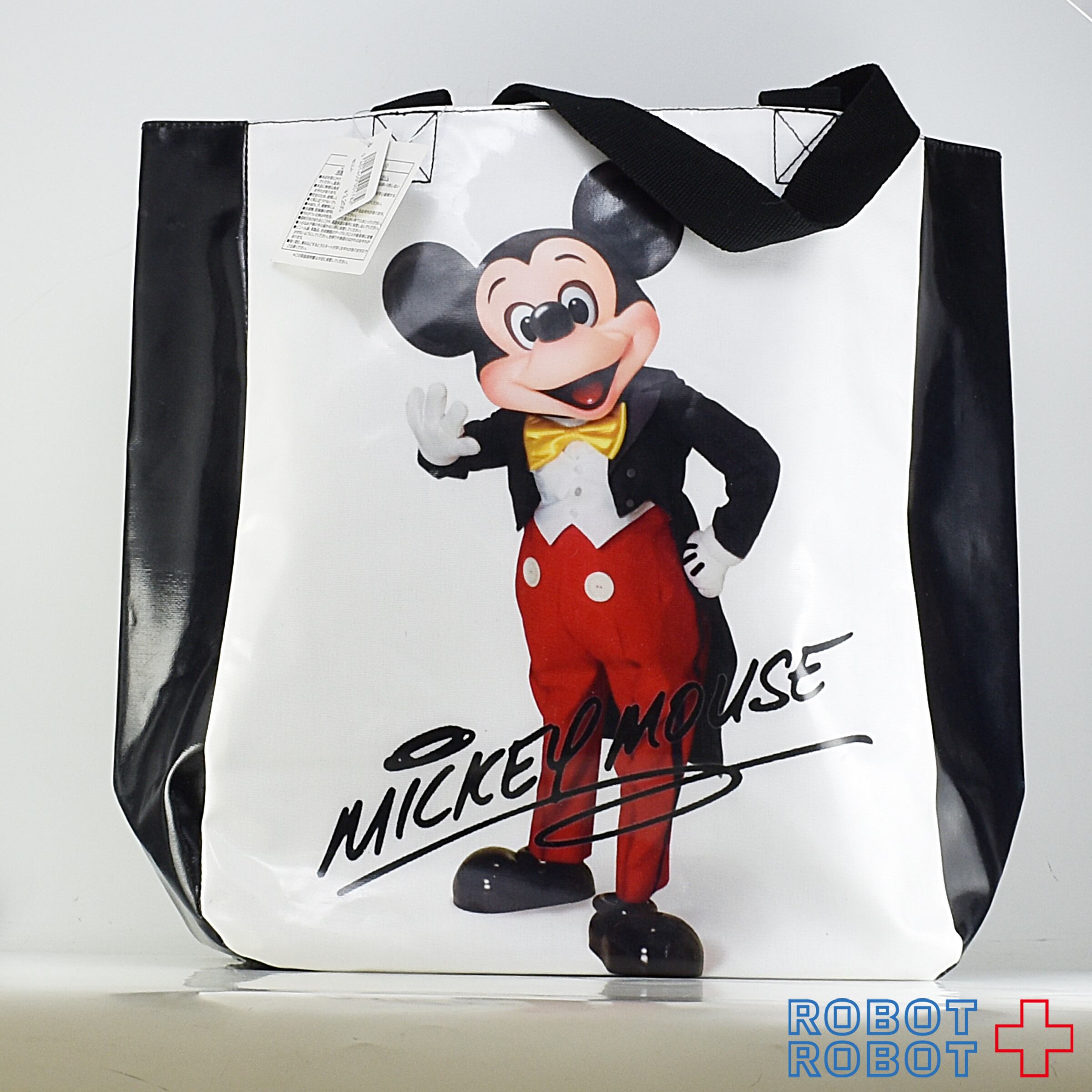 東京ディズニーランド TDL ミッキー サイン プリント 実写柄 トート 