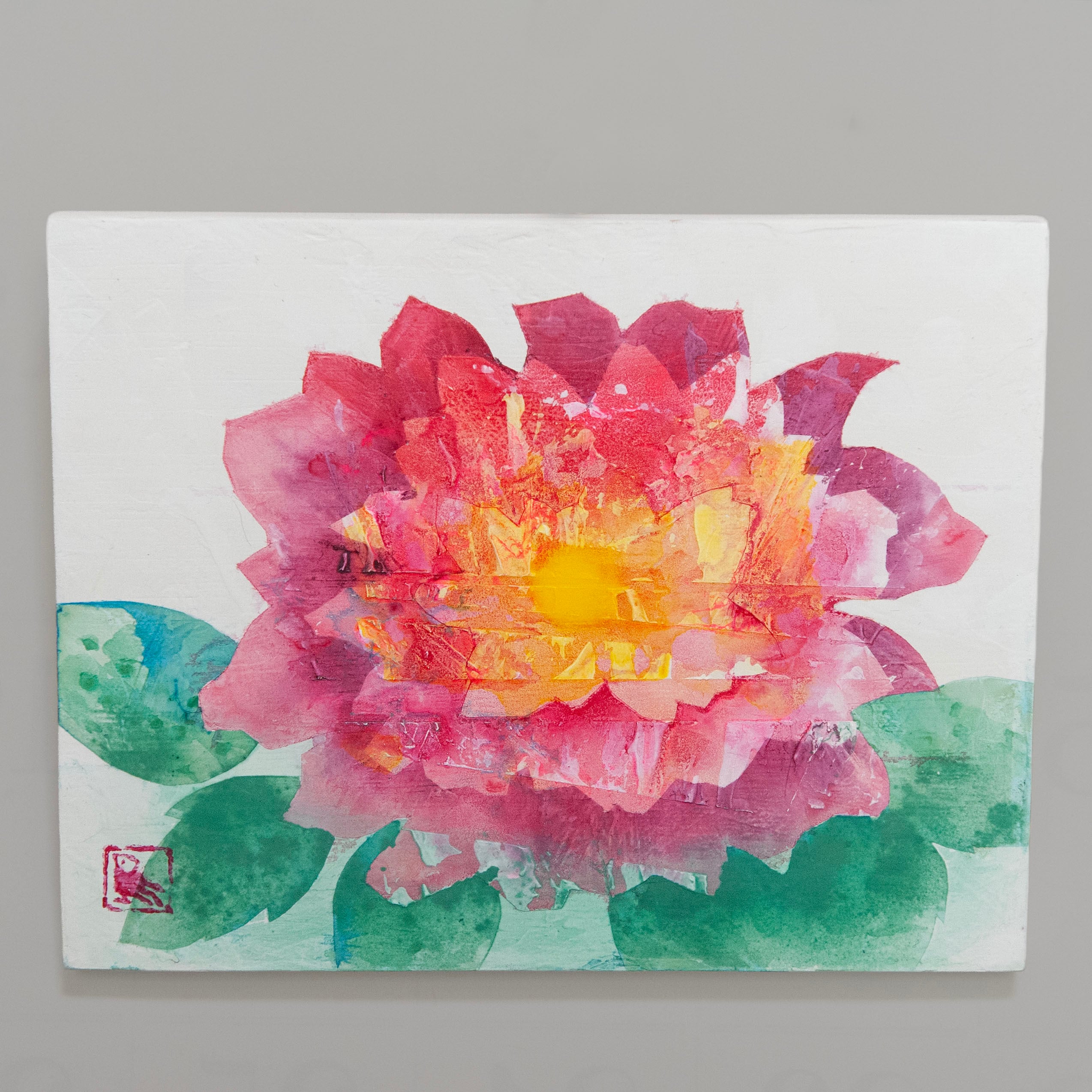 クレマチス（日本画）Clematis | 牧野伸英の日本画ショップ -Nobuhide