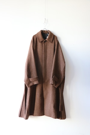 Blanc YM -Alpaca over coat- / BL-25A-AOBC / ブランワイエム アルパカ オーバーコート
