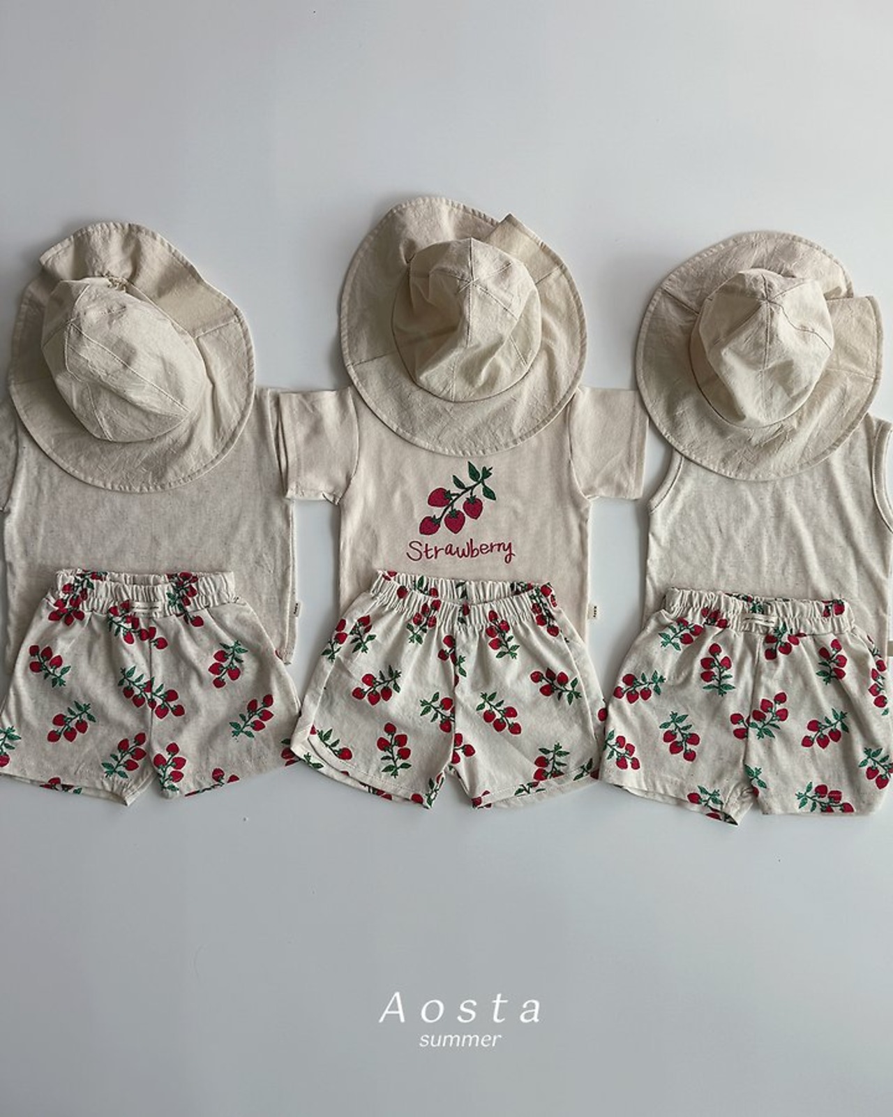 [Aosta] Linen Sleeveless Tee / [아오스타] 린넨나시티