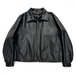 Vintage JC Peney Leather Jacket (1990s~) Lamb Black